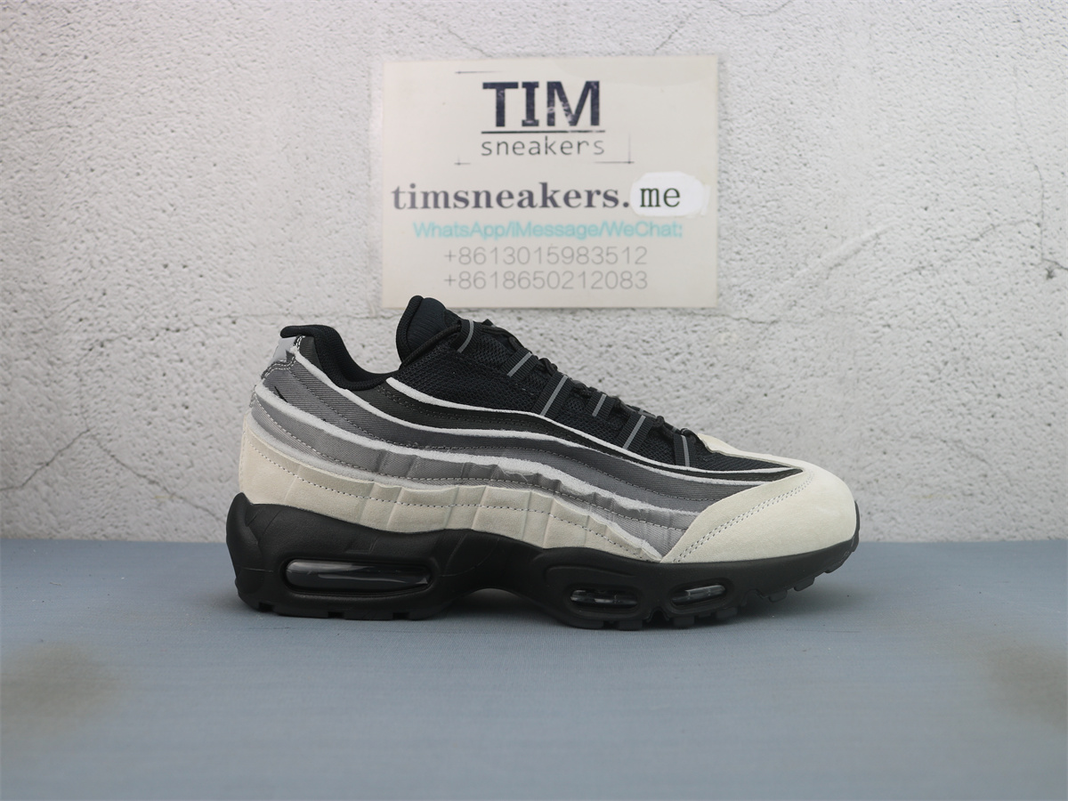 GX Batch Nike Air Max 95 Comme des Garcons Black Grey CU8406-101